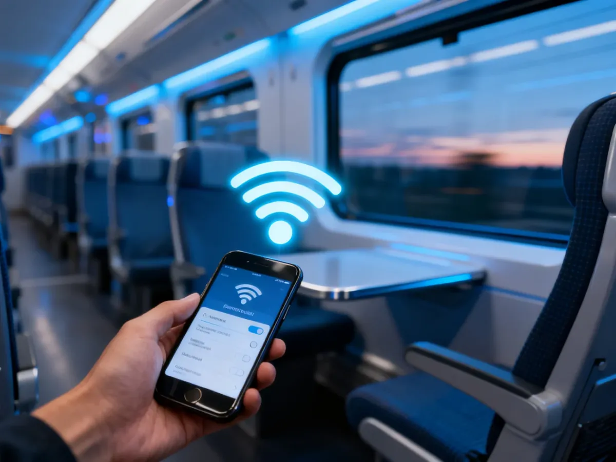 Intercity wifi – jak się połączyć z siecią w pociągu?