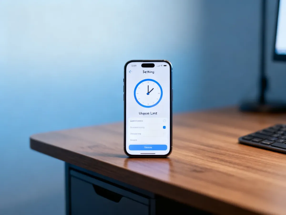 Konfiguracja limitu czasu dla aplikacji na starszym iPhonie